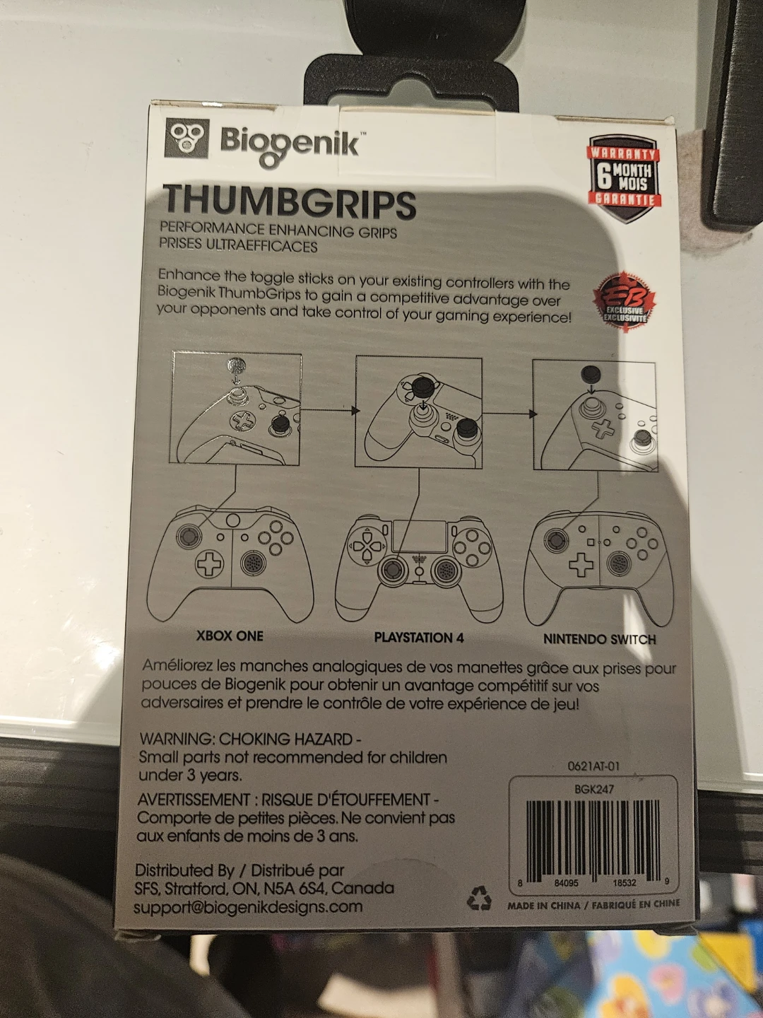Biogenik Thumb Grips for PS4, Xbox One, Nintendo Switch - photo 2