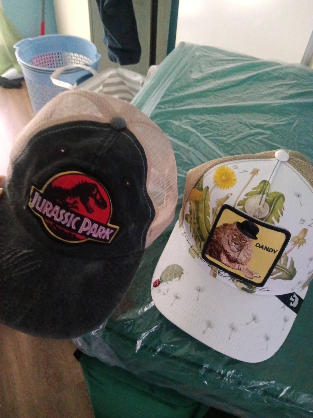 Jurassic Park & Dandy Lion Trucker Hats