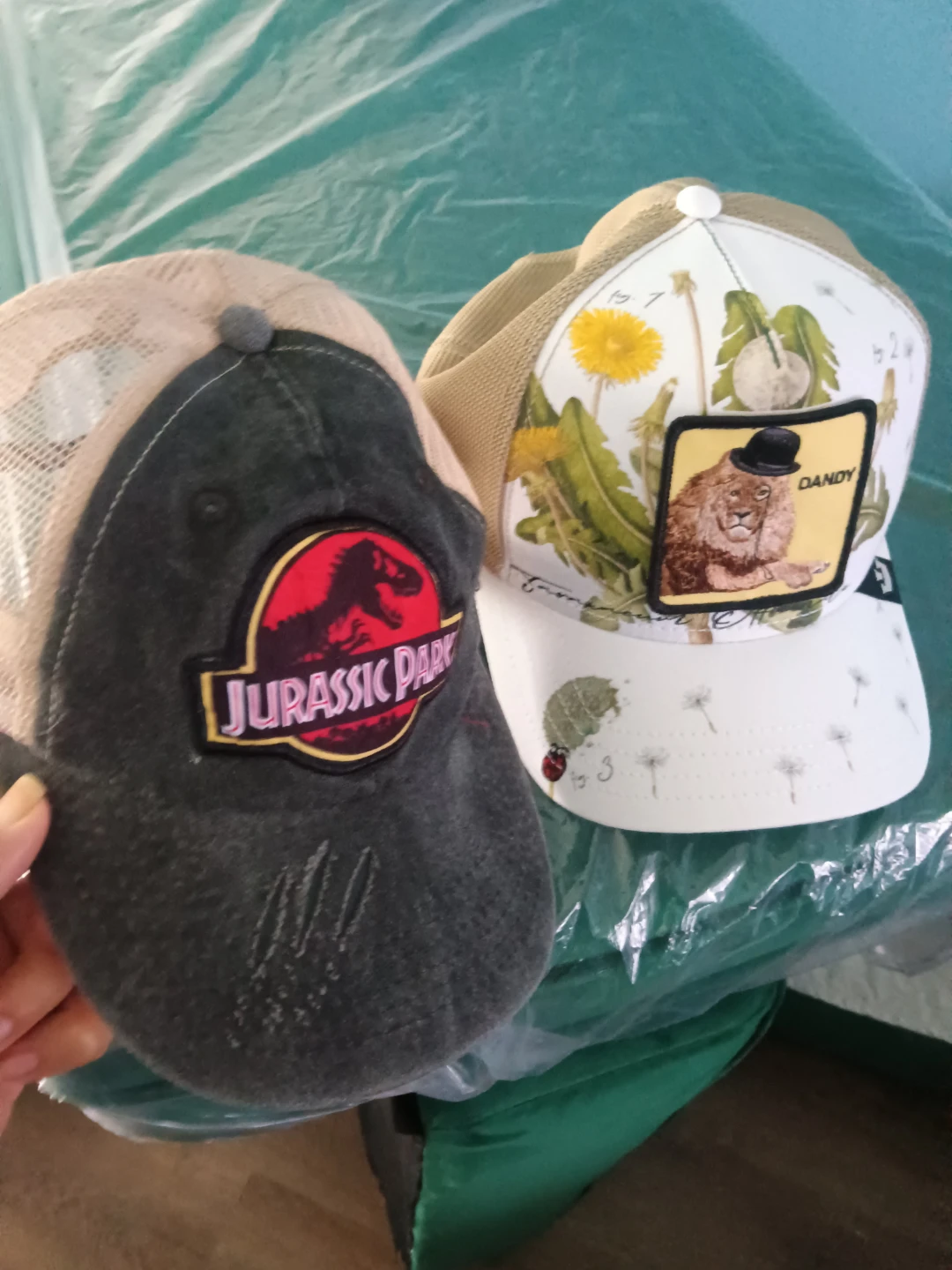 Jurassic Park & Dandy Lion Trucker Hats - photo 2