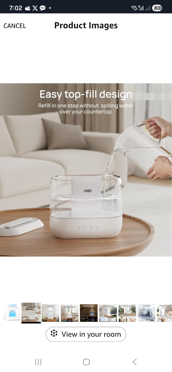 Dreo Humidifier Top Fill - photo 3