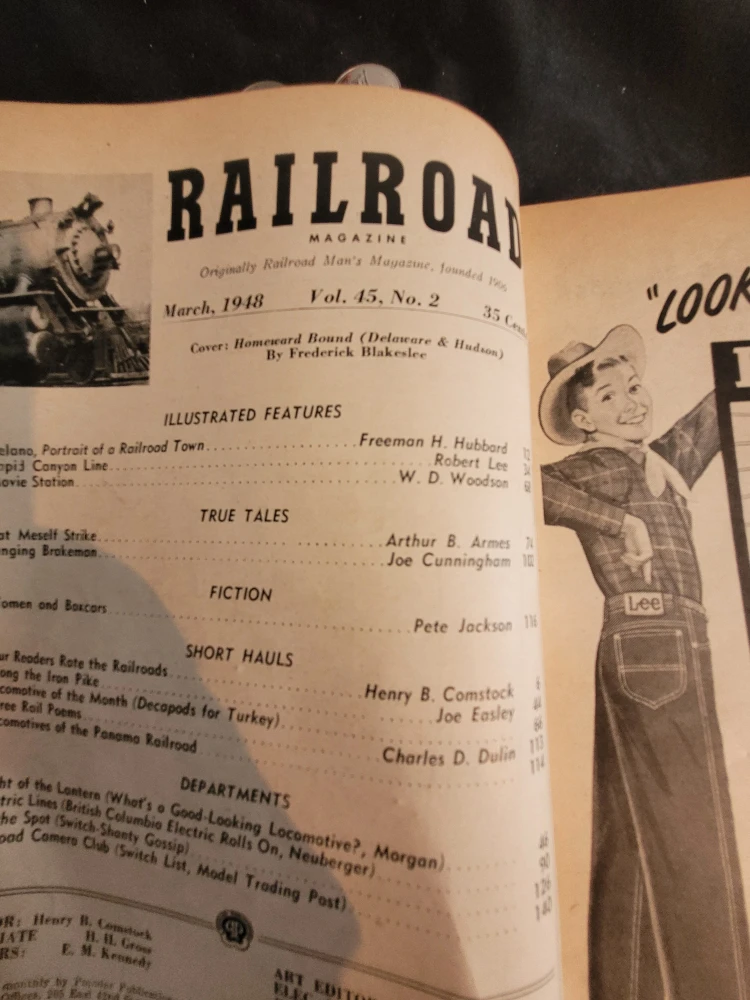 Vintage Railroad Magazine, March 1948 - photo 3
