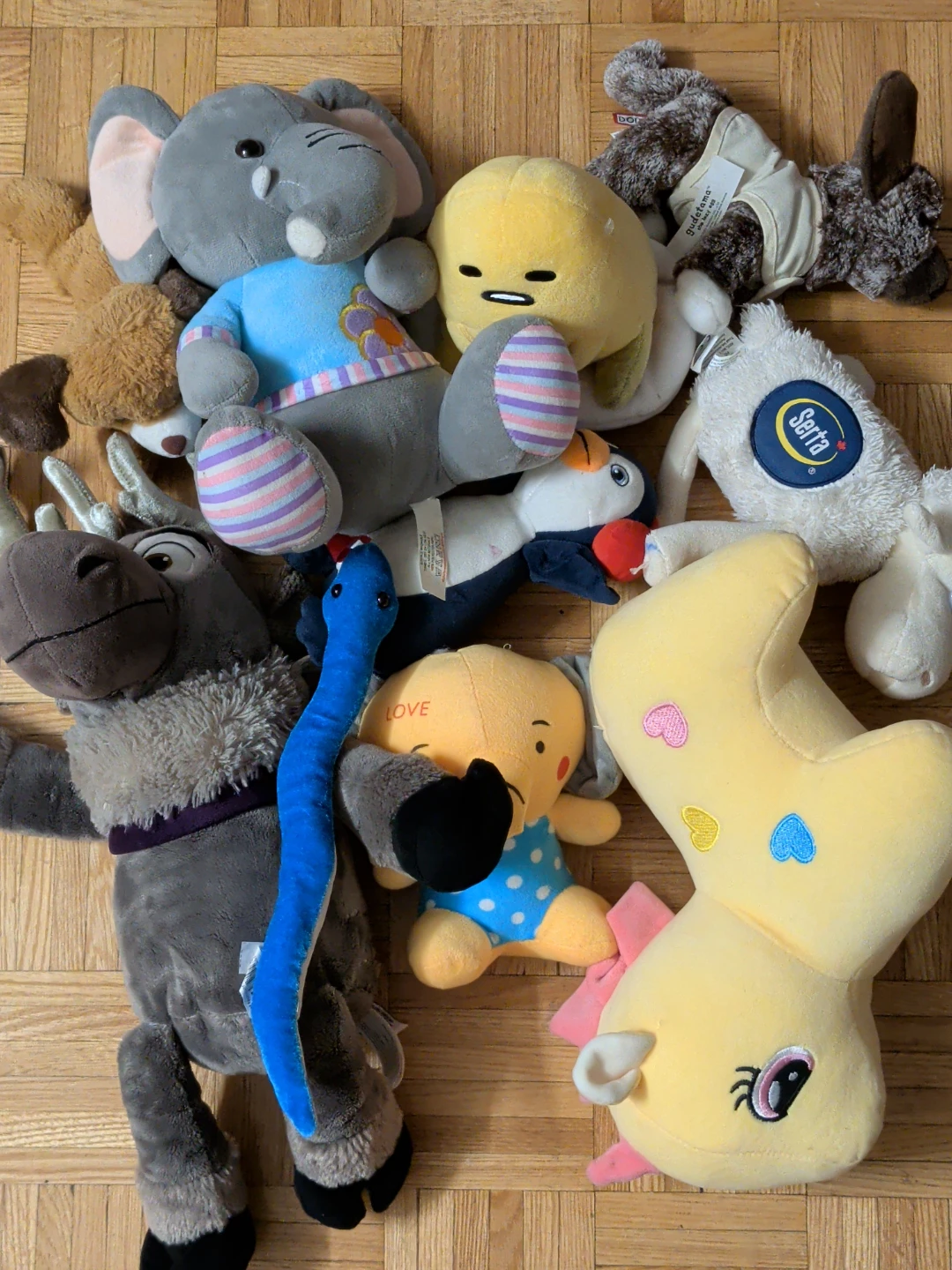 Assorted Plush Toys