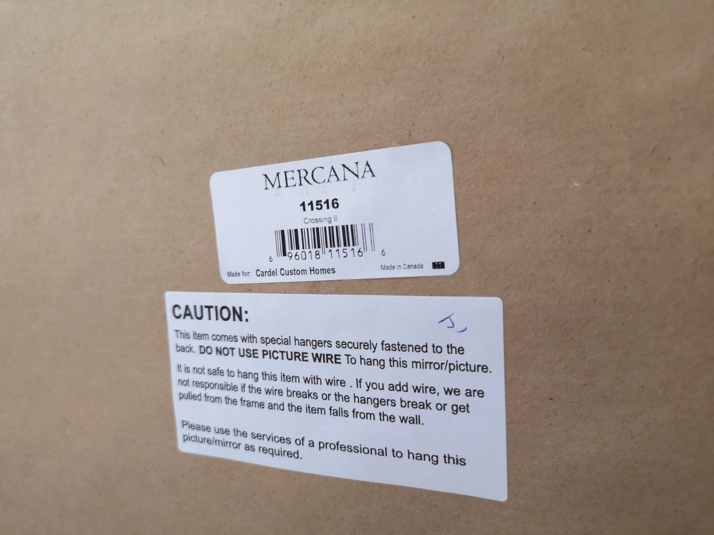 Mercana abstract art framed - photo 2