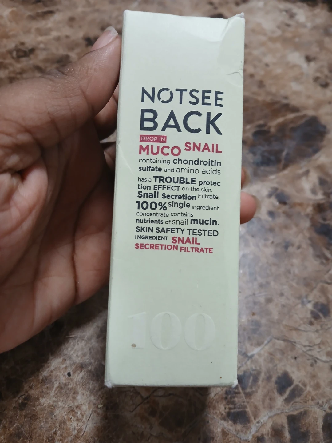 NOTSEEBACK Muco Snail Concentrate exp 2026