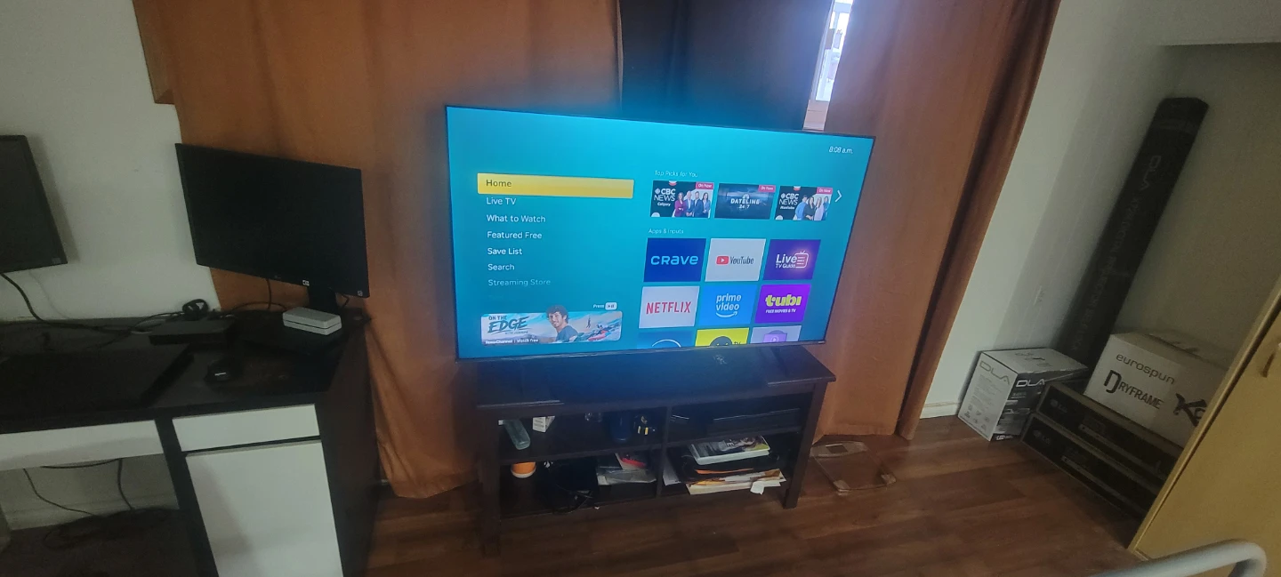 Hisense 4K Roku 58' inch tv