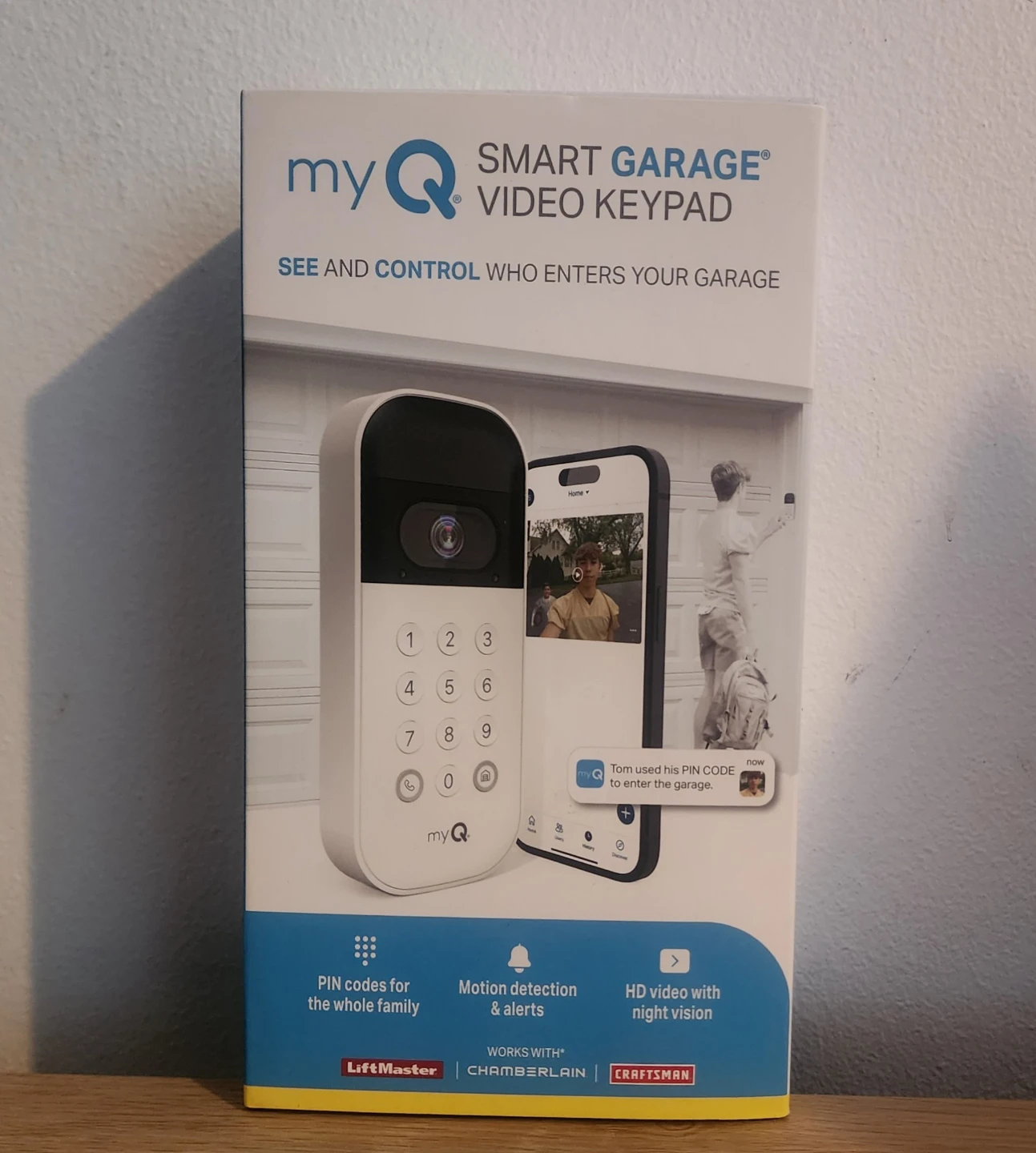 myQ Smart Garage Video Keypad