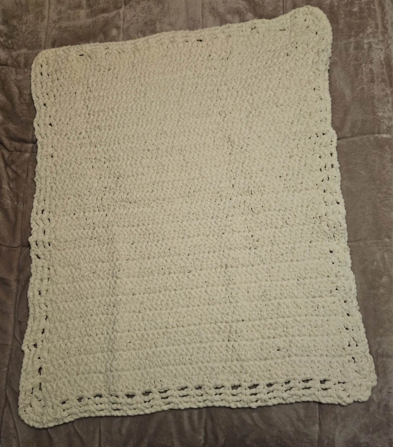 Hand Crocheted Baby Blanket