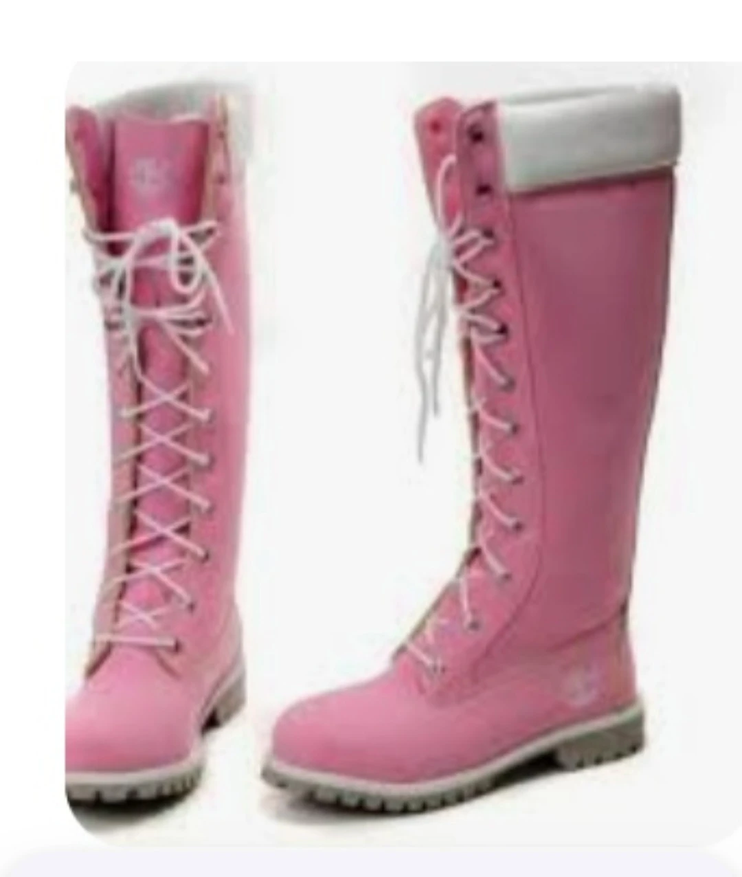 Timberland Pink Knee High Boots