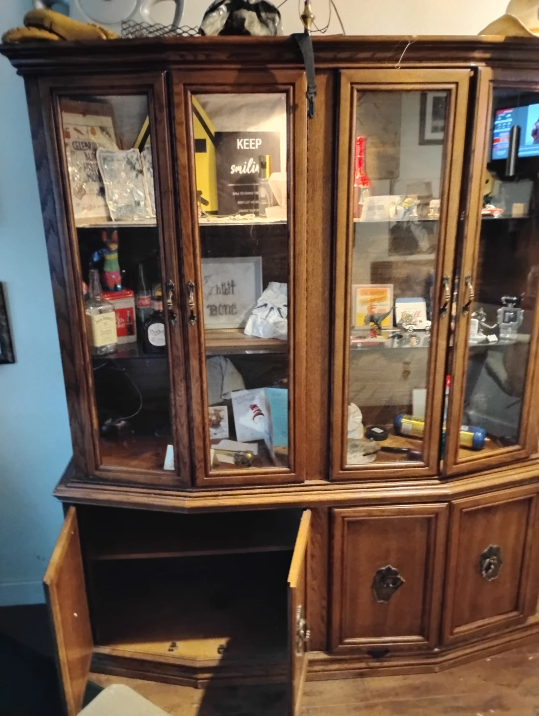 Wooden Display Cabinet - photo 2