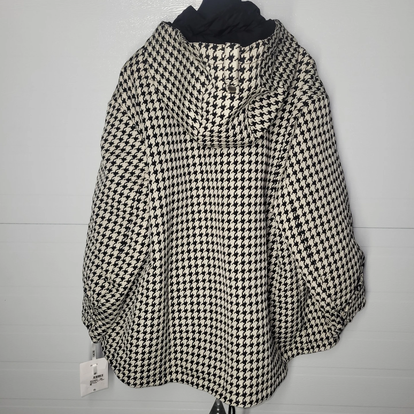 Christian Dior Houndstooth Hooded Anorak Jacket - photo 5