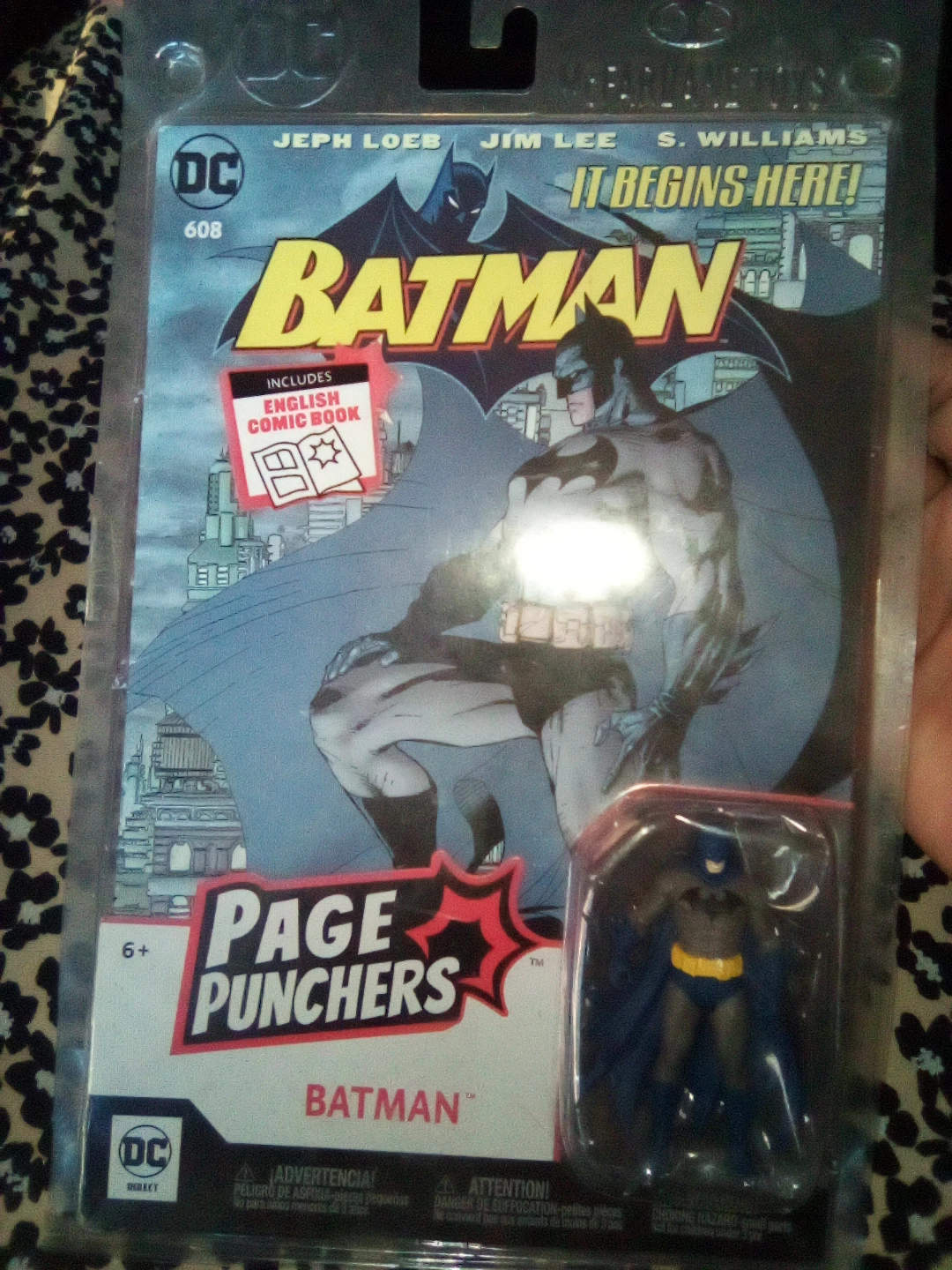 DC Comics Batman Page Punchers Figure