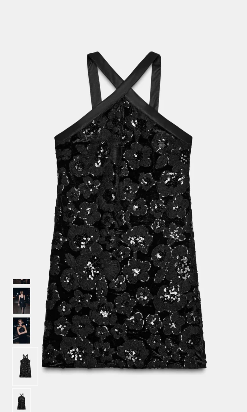 Sequin Mini Zara Dress