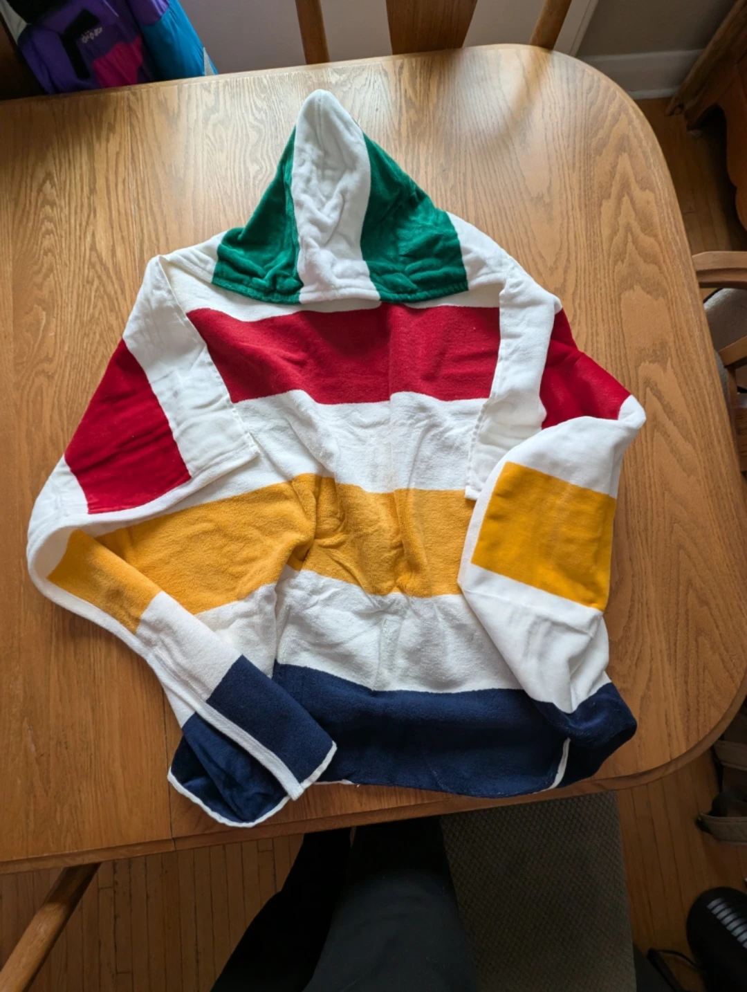Baby/Toddler Towel Hoodie Wrap