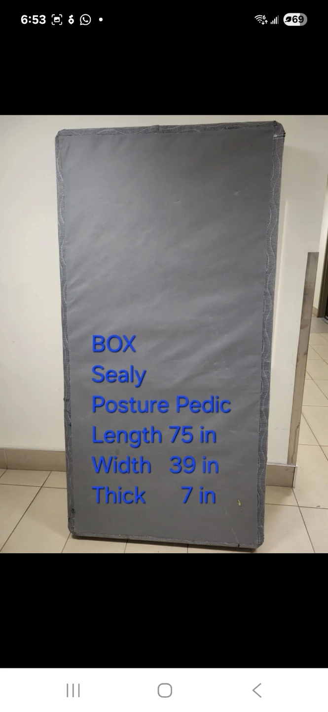 Sealy Posture Pedic Technology Twin Mattress Set with Box - photo 3