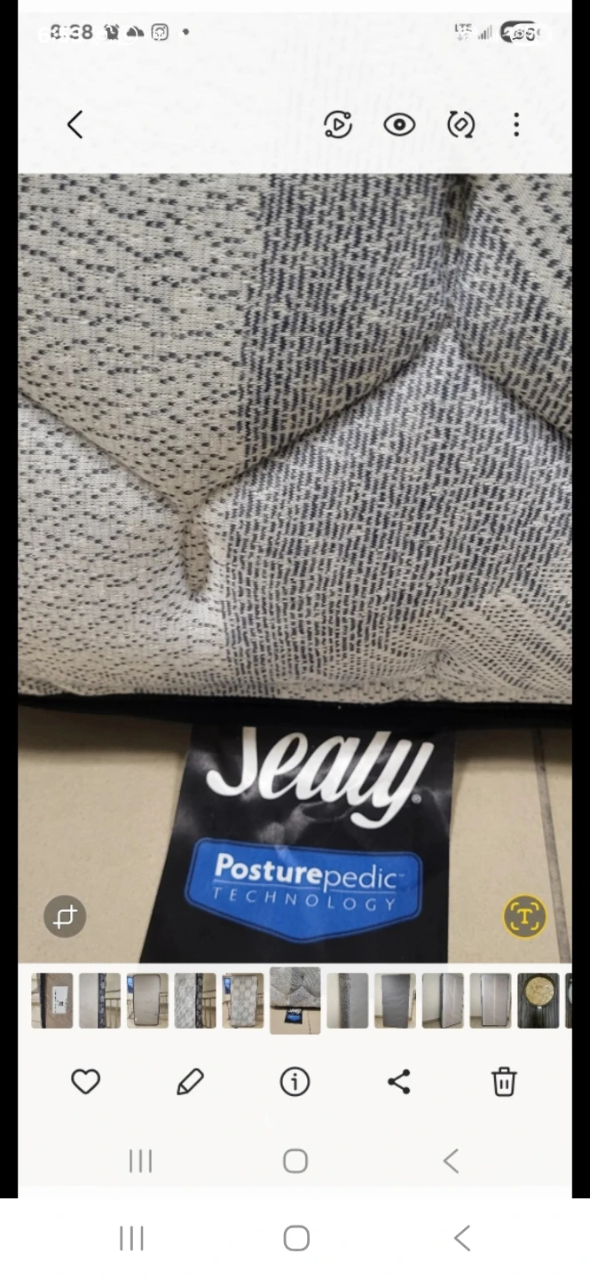 Sealy Posture Pedic Technology Twin Mattress Set with Box - photo 4