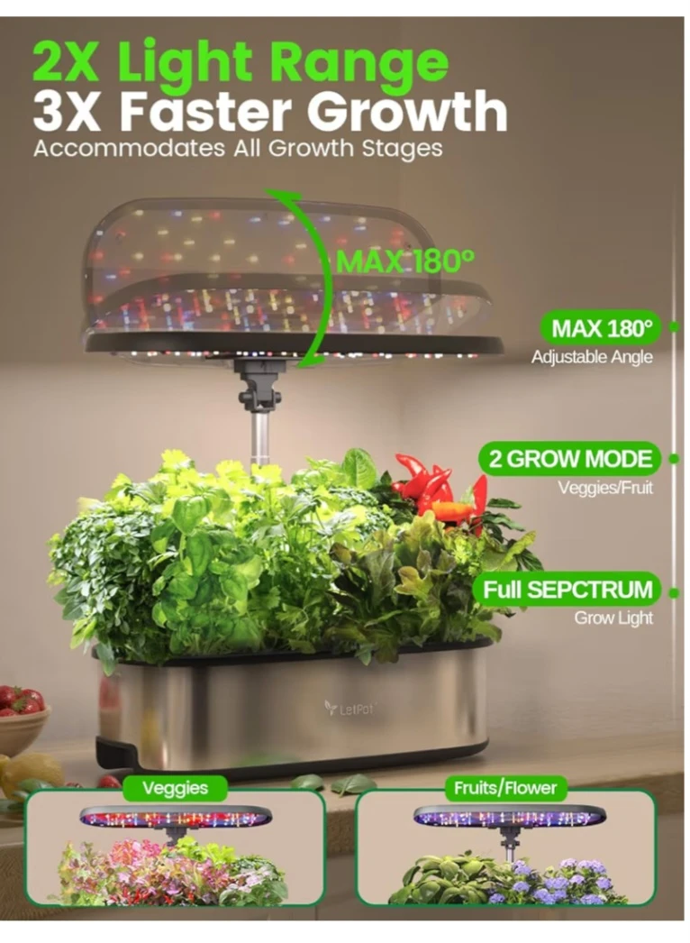 LetPot Smart Hydroponics Growing System LPH-Lite - photo 4