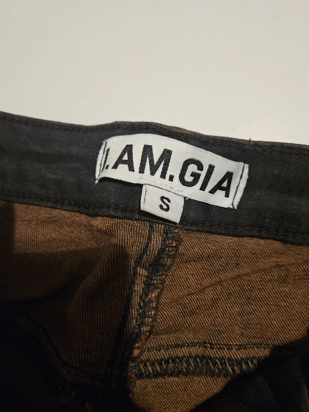 I.AM.GIA Brown & Black Jeans - Size S - photo 2