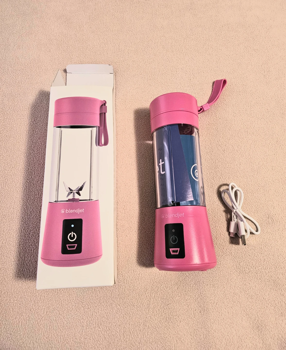 NEW BlendJet Portable Blender - Hot Pink $10 - photo 2