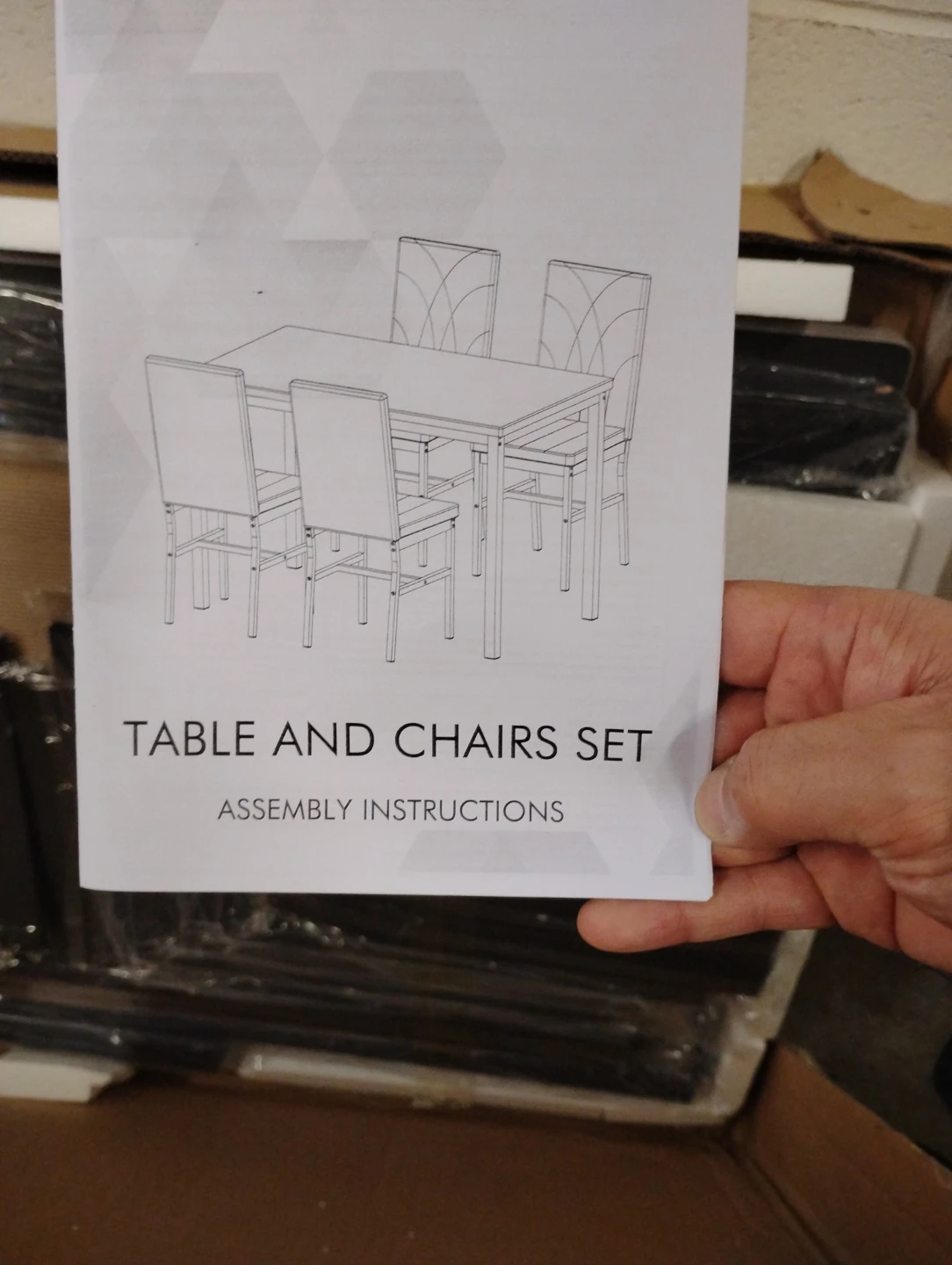 New Table and Chairs Set - A084-H09 - photo 2
