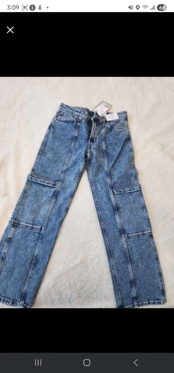 H&M Straight Jeans, Size 8-9Y, New