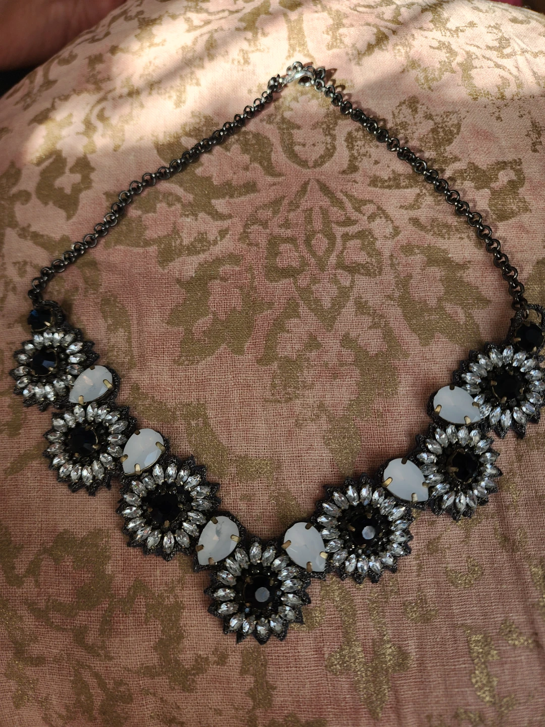 Black & White Statement Necklace