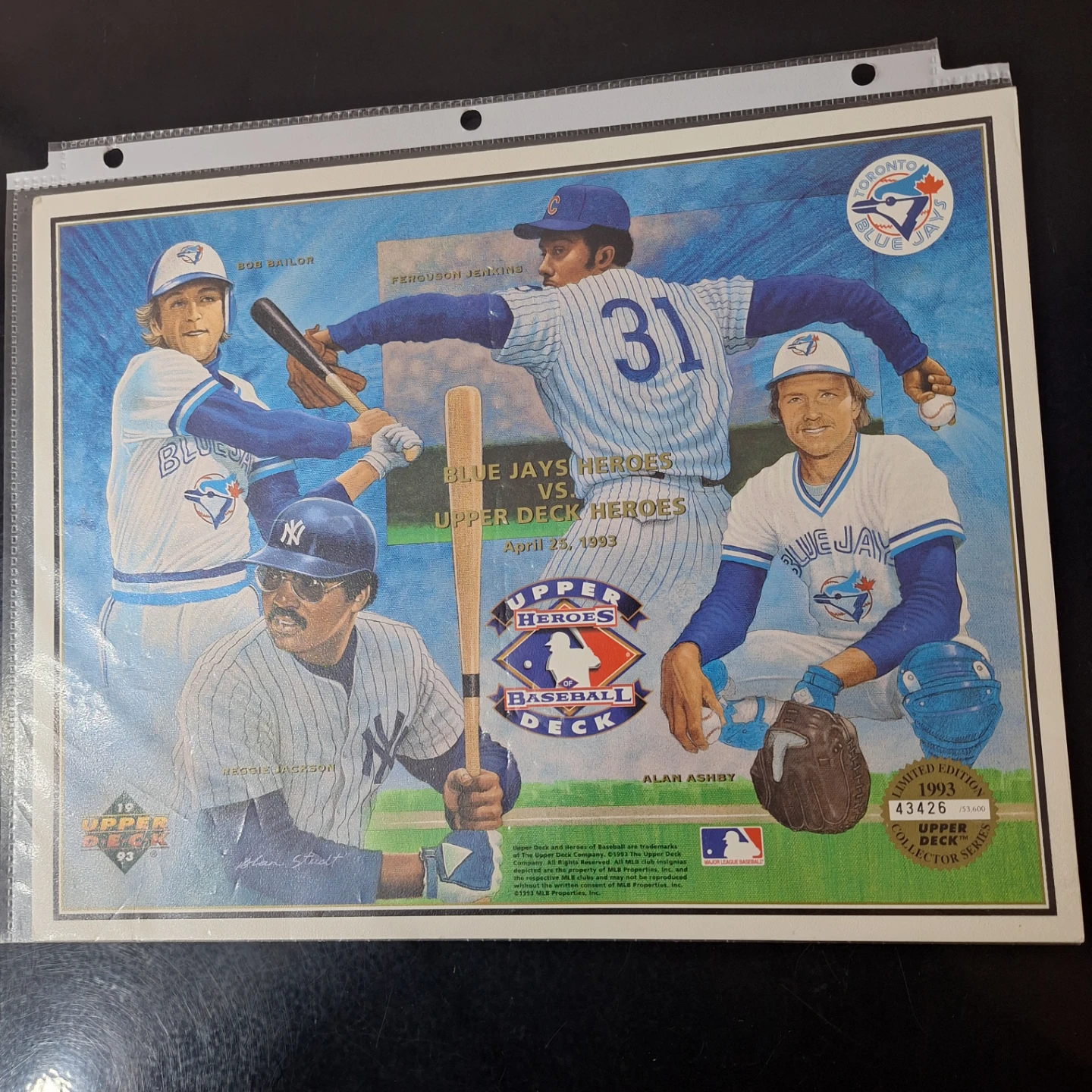 BLUE JAYS HEROES Vs. Upper Deck Heroes