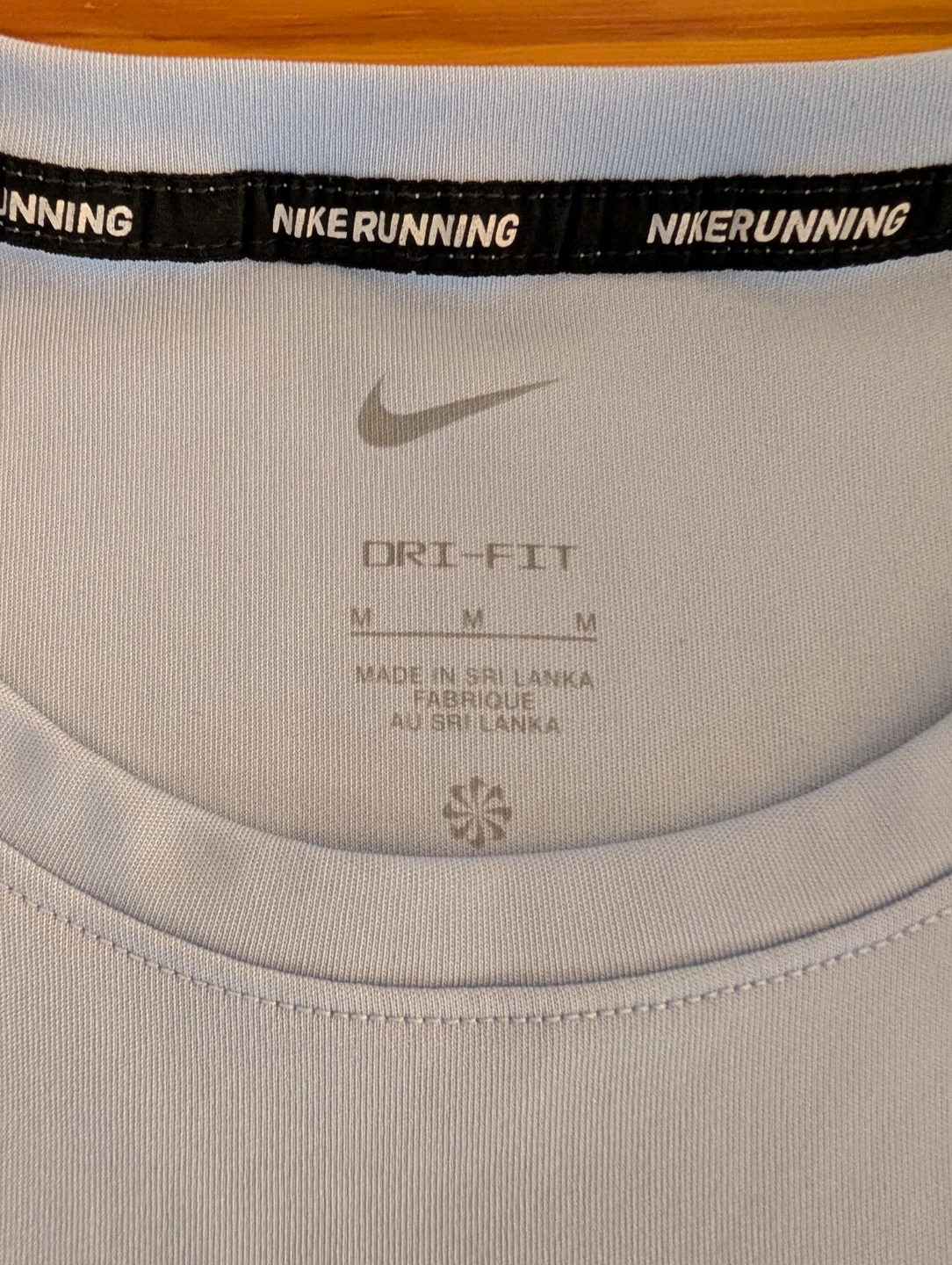 Nike Blue womenseDri-FIT Running Shirt - Size M - photo 2