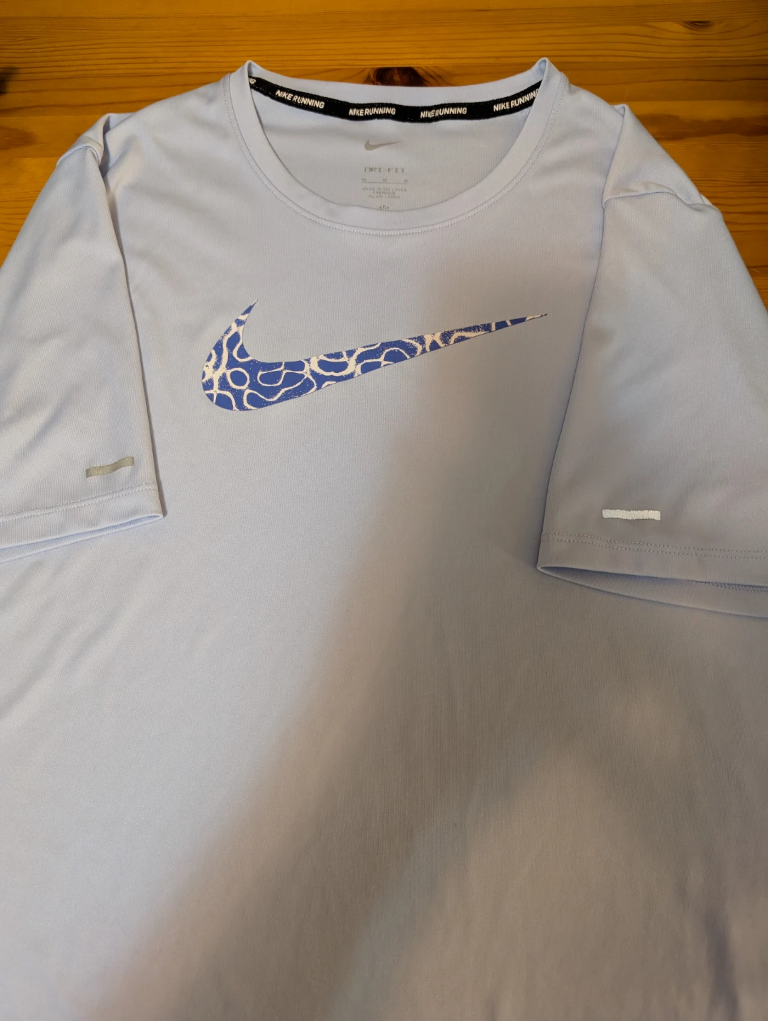 Nike Blue womenseDri-FIT Running Shirt - Size M - photo 3