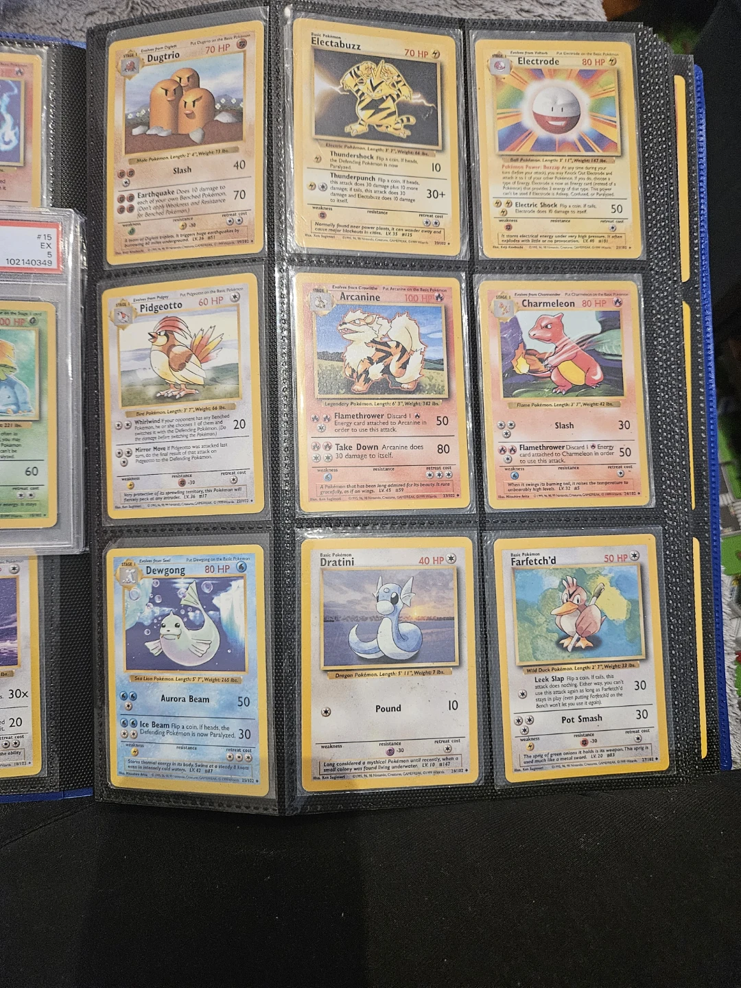 Compete pokemon cards base set 102/102 plus extra - photo 4