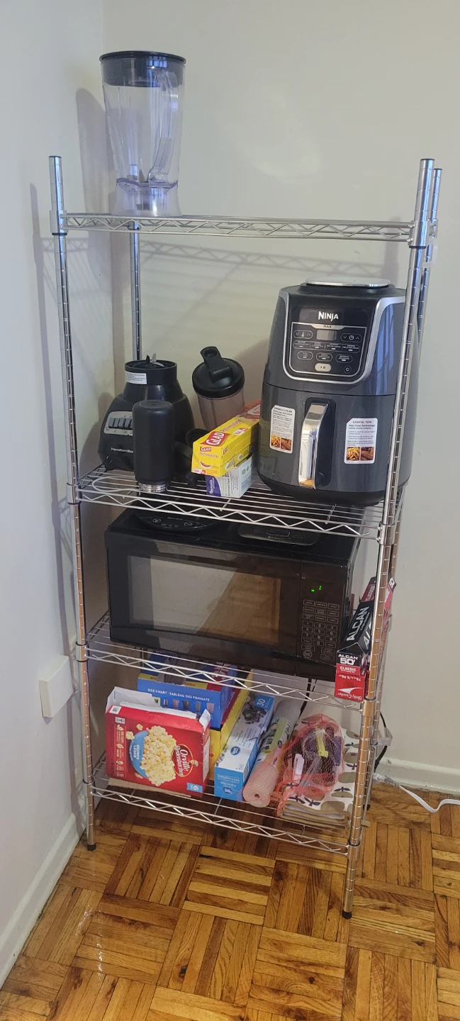 4 tier adjustment shelf