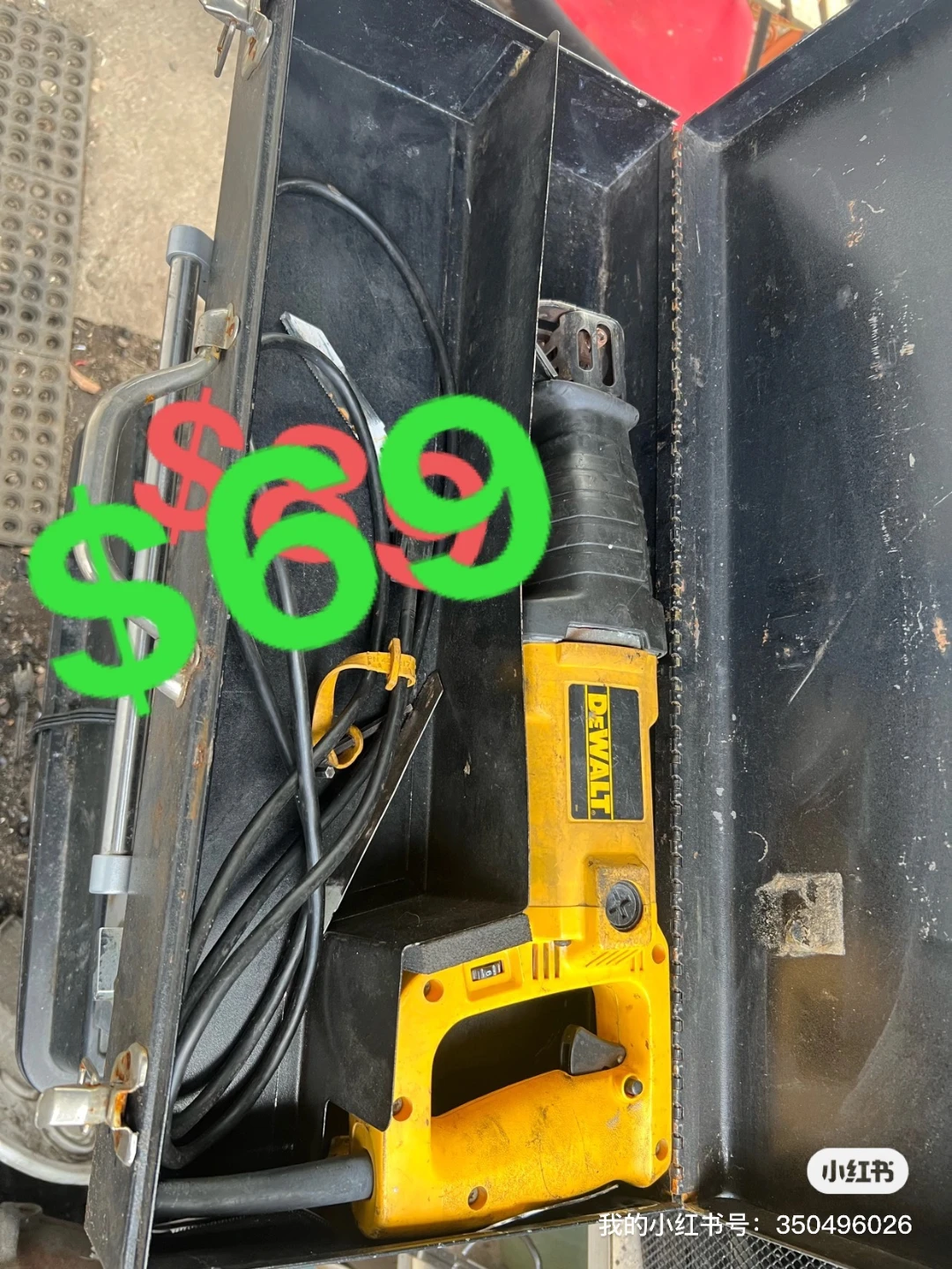 DEWALT Reciprocating Saw with Case