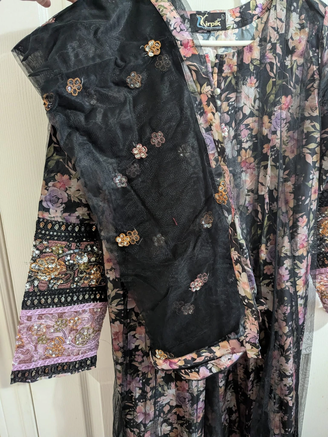 Black Floral Dress - photo 2