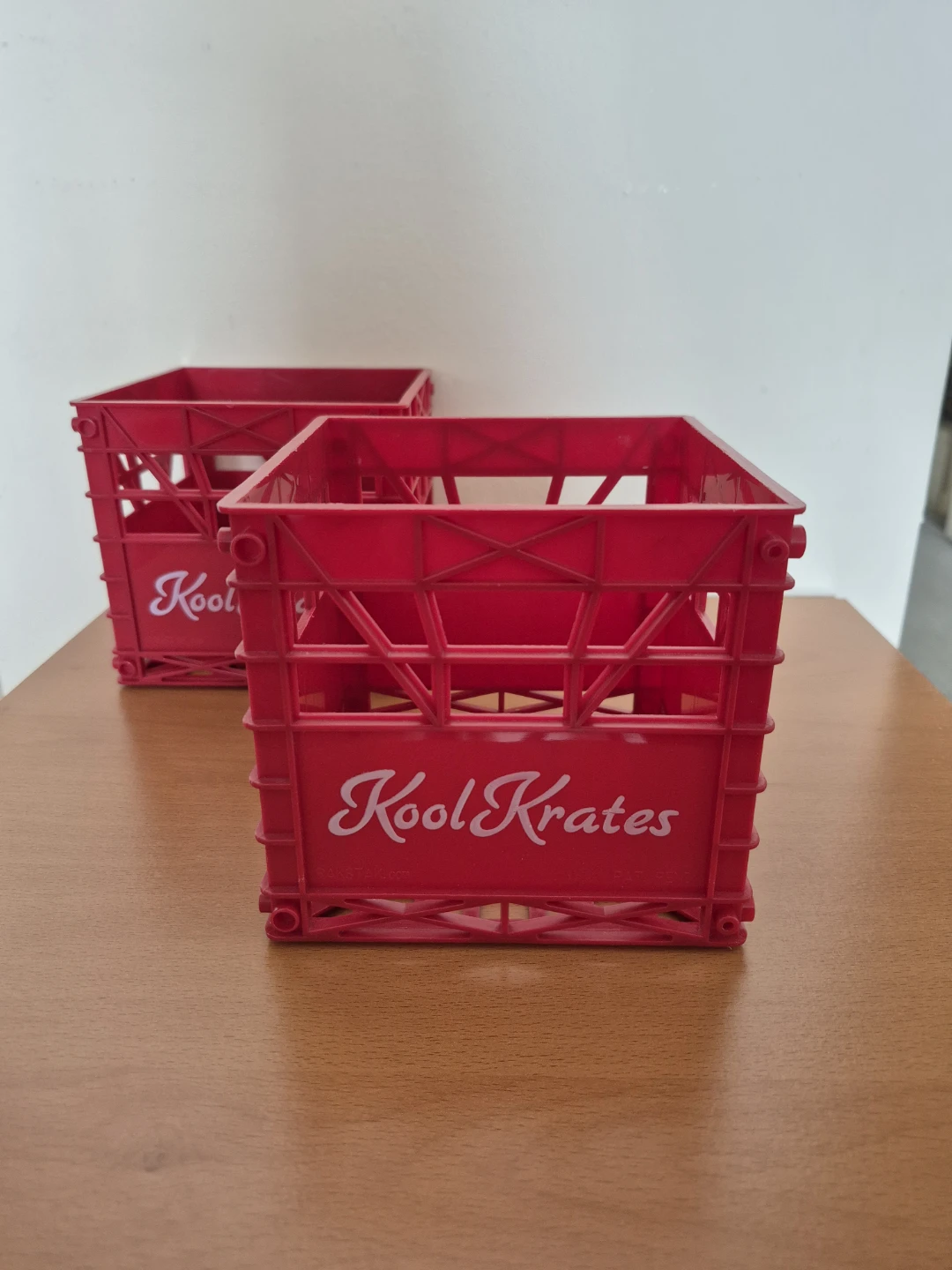 Kool Krate, Vintage Mini Milk Crates: Red [More Available] - photo 2