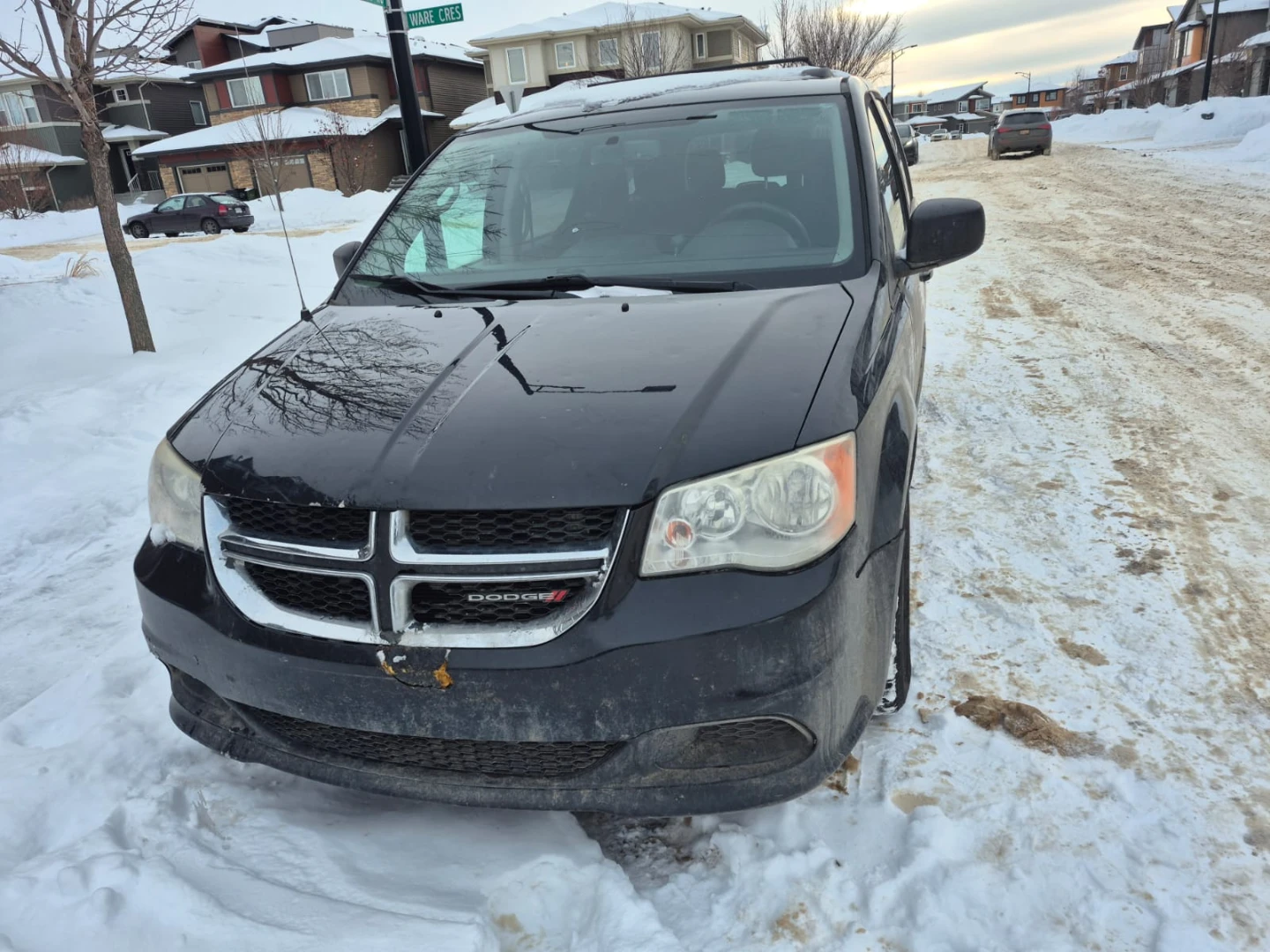 Dodge Grand Caravan - Black Minivan