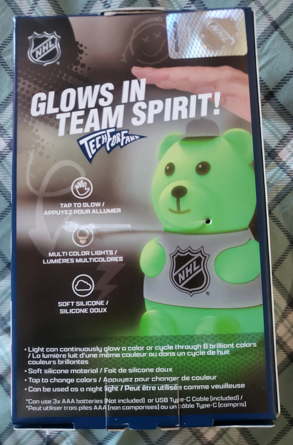 NHL Squishy Tap Light - Canadiens - photo 2