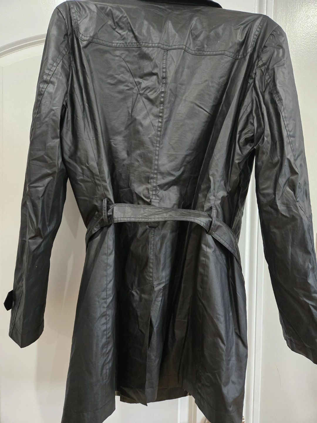 MEXX Metropolitan Black Trench Coat (US 40R) - photo 4