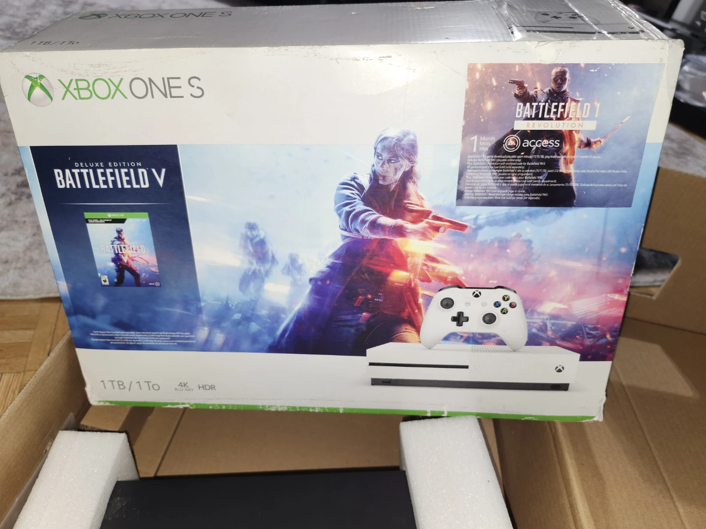 Xbox One S 1TB Console with Battlefield V Deluxe Edition - photo 3