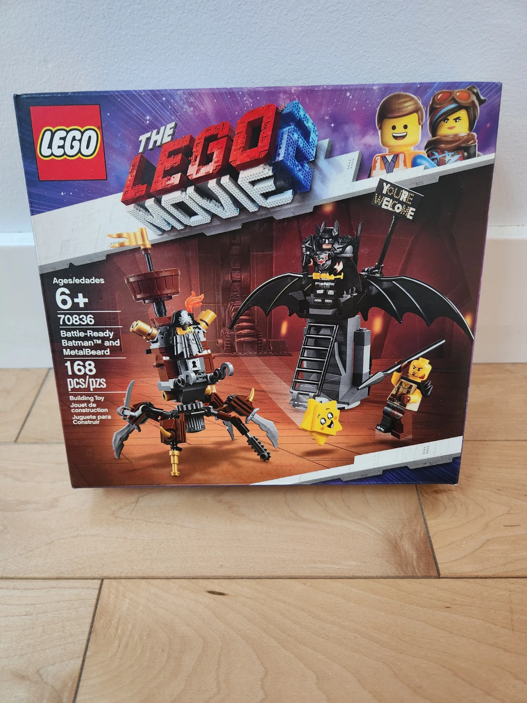 Brand New Lego Movie 2 Battle-Ready Batman & MetalBeard
