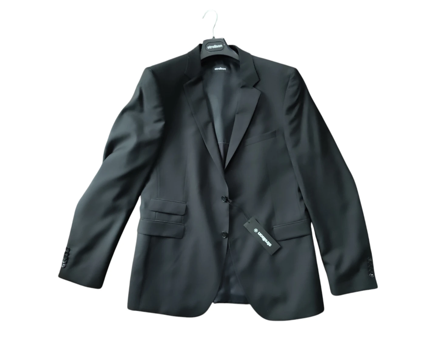Men's STRELSON Sport Suit Jacket Finest Super 100 Large (102)
