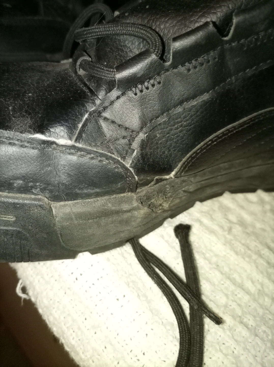 Puma Black Leather Boots - US 10.5 - photo 4