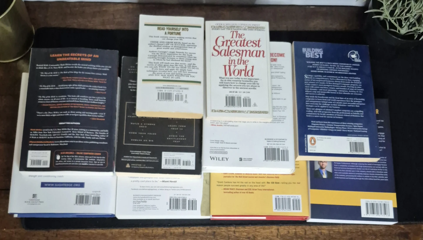 Collection of 10 Business and Self-Help Books - photo 2