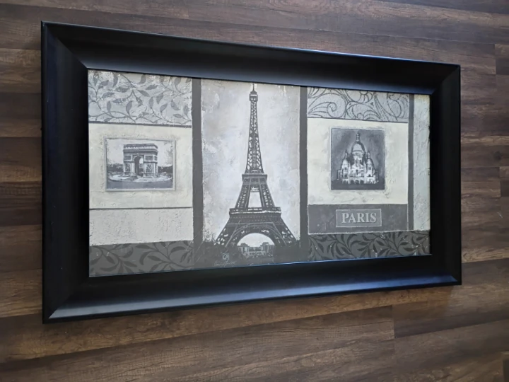 Paris Eiffel Tower Framed Wall Art