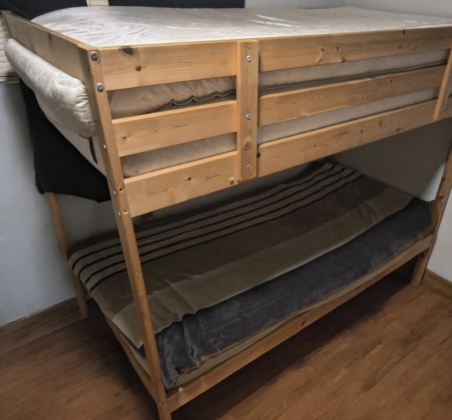 Wooden Bunk Bed Frame