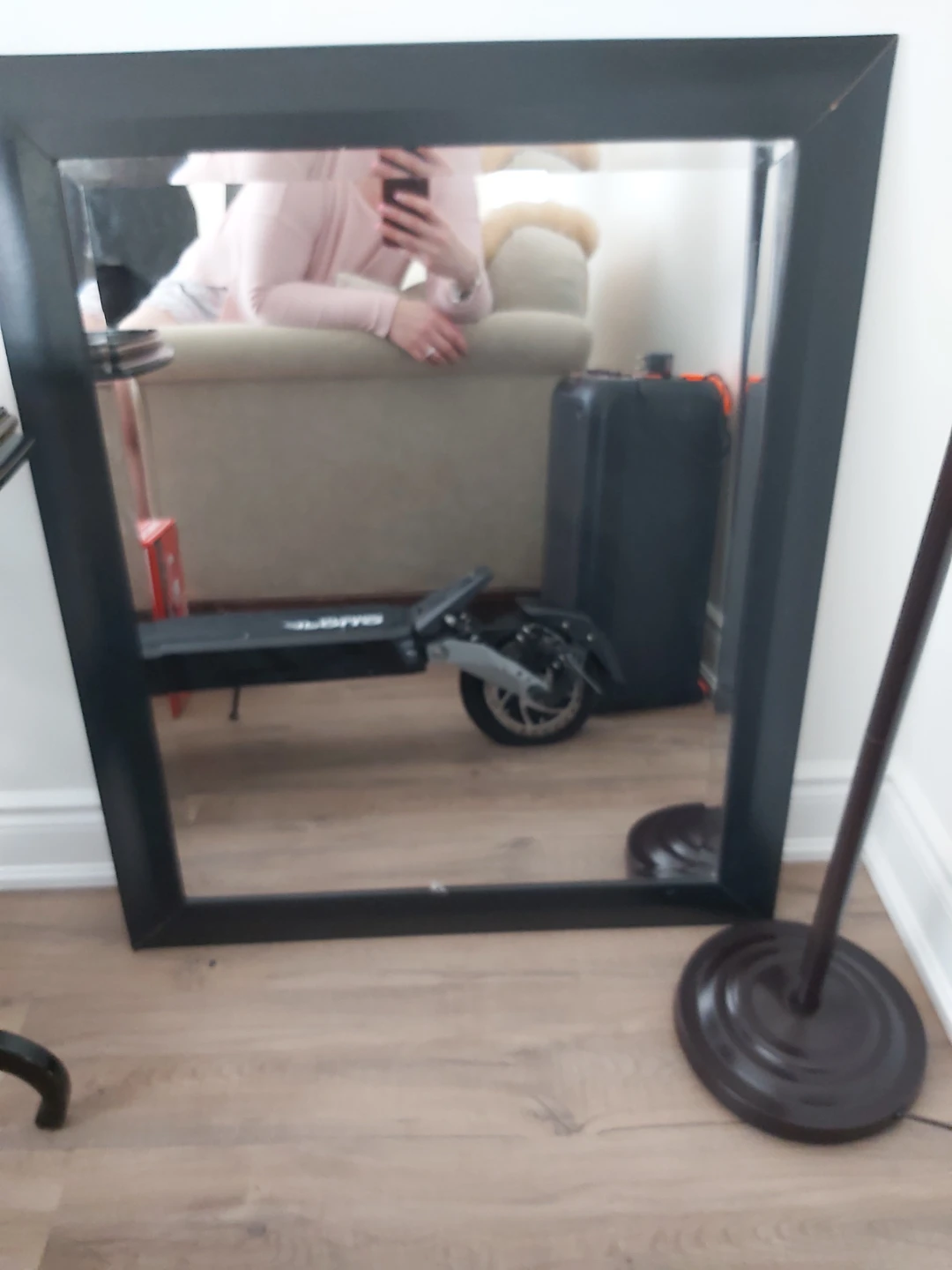 Black Framed Mirror