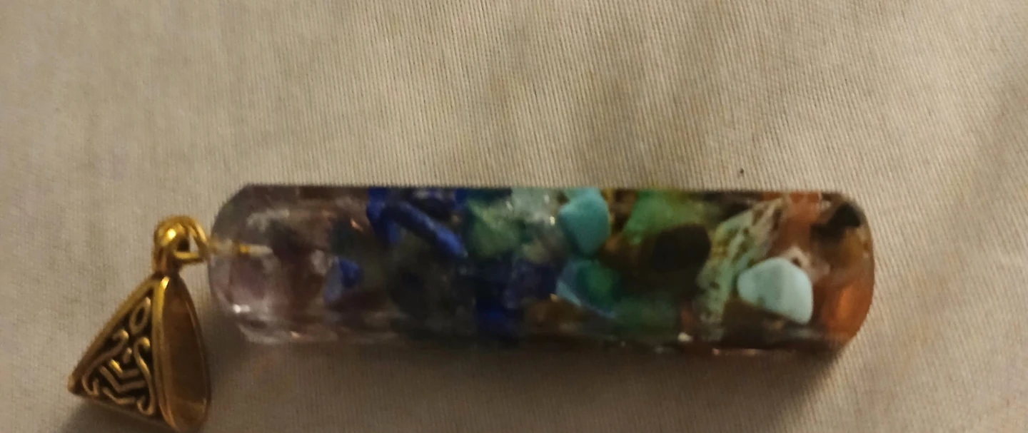 Orgone Crystal Pendant Necklace - photo 3