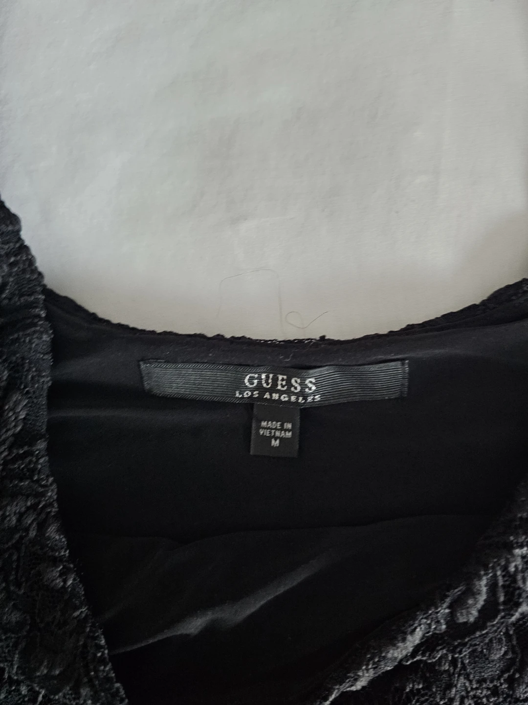 Guess Black Lace Top - Size M - photo 2