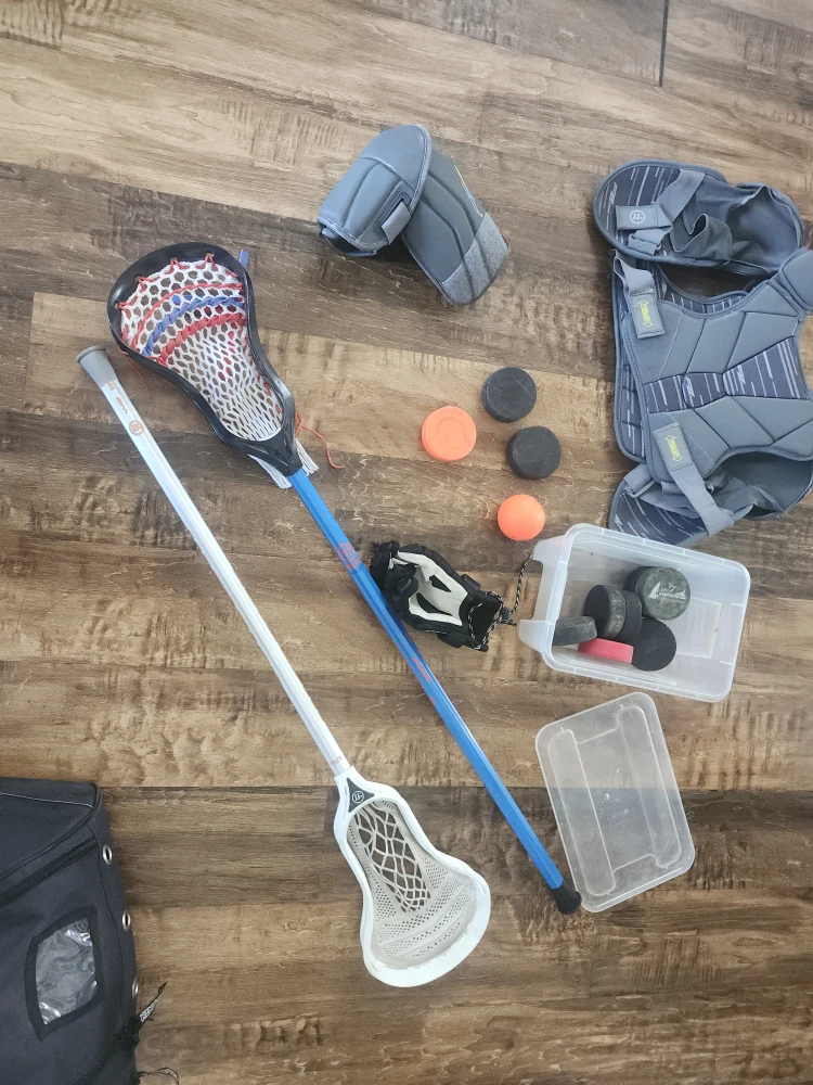Lacrosse kids Sticks and Gear Set + bag - photo 2