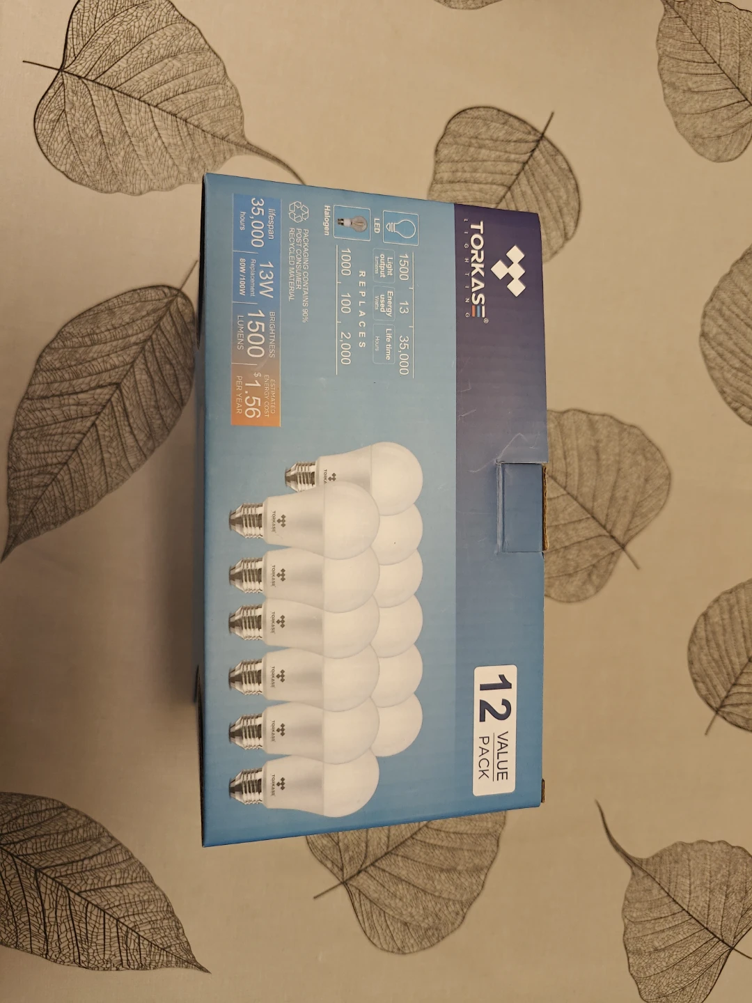 Torkase Lighting A19 LED Light Bulbs