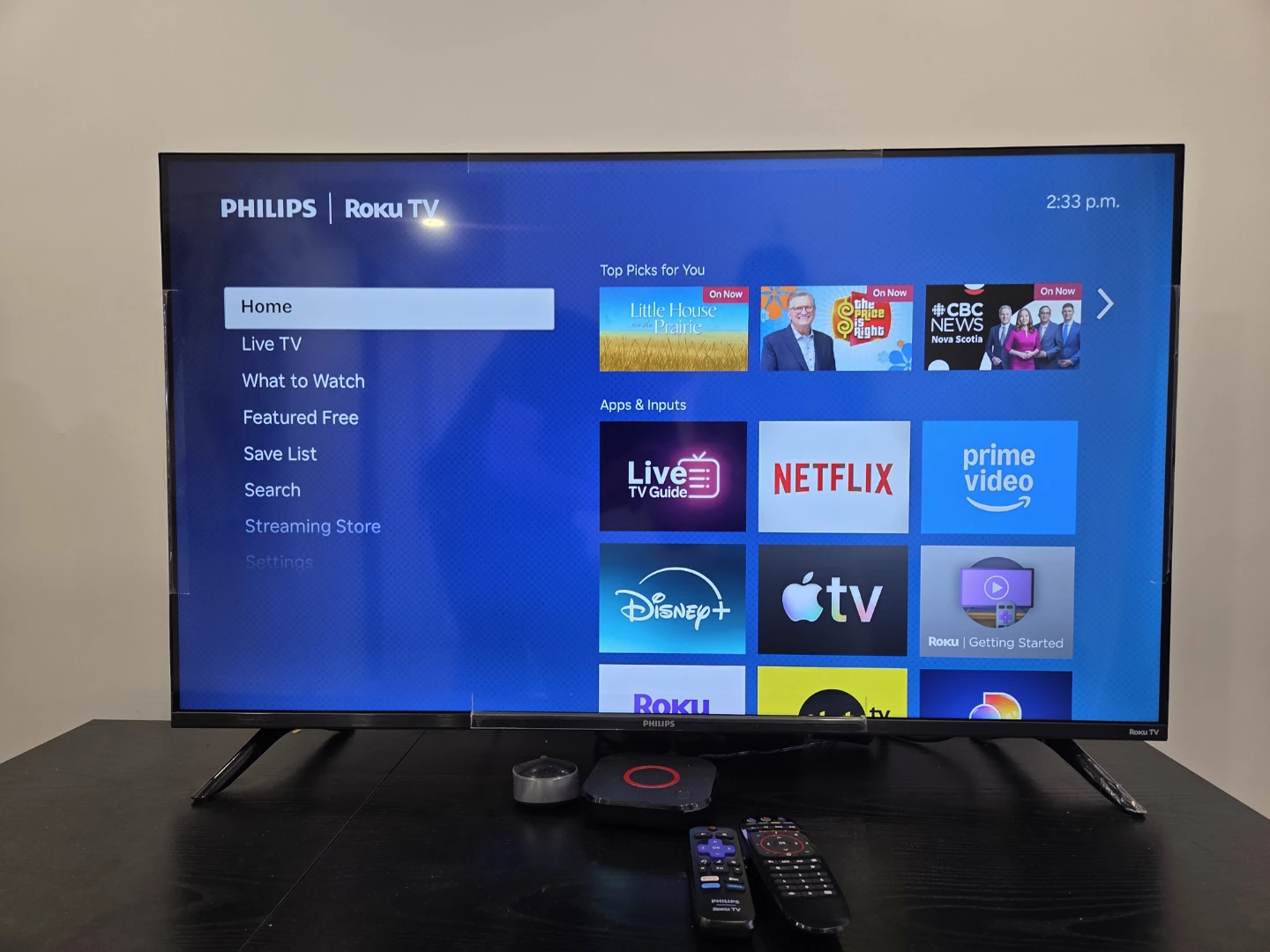 Philips 43" 4K Ultra HD Roku TV - Like New!