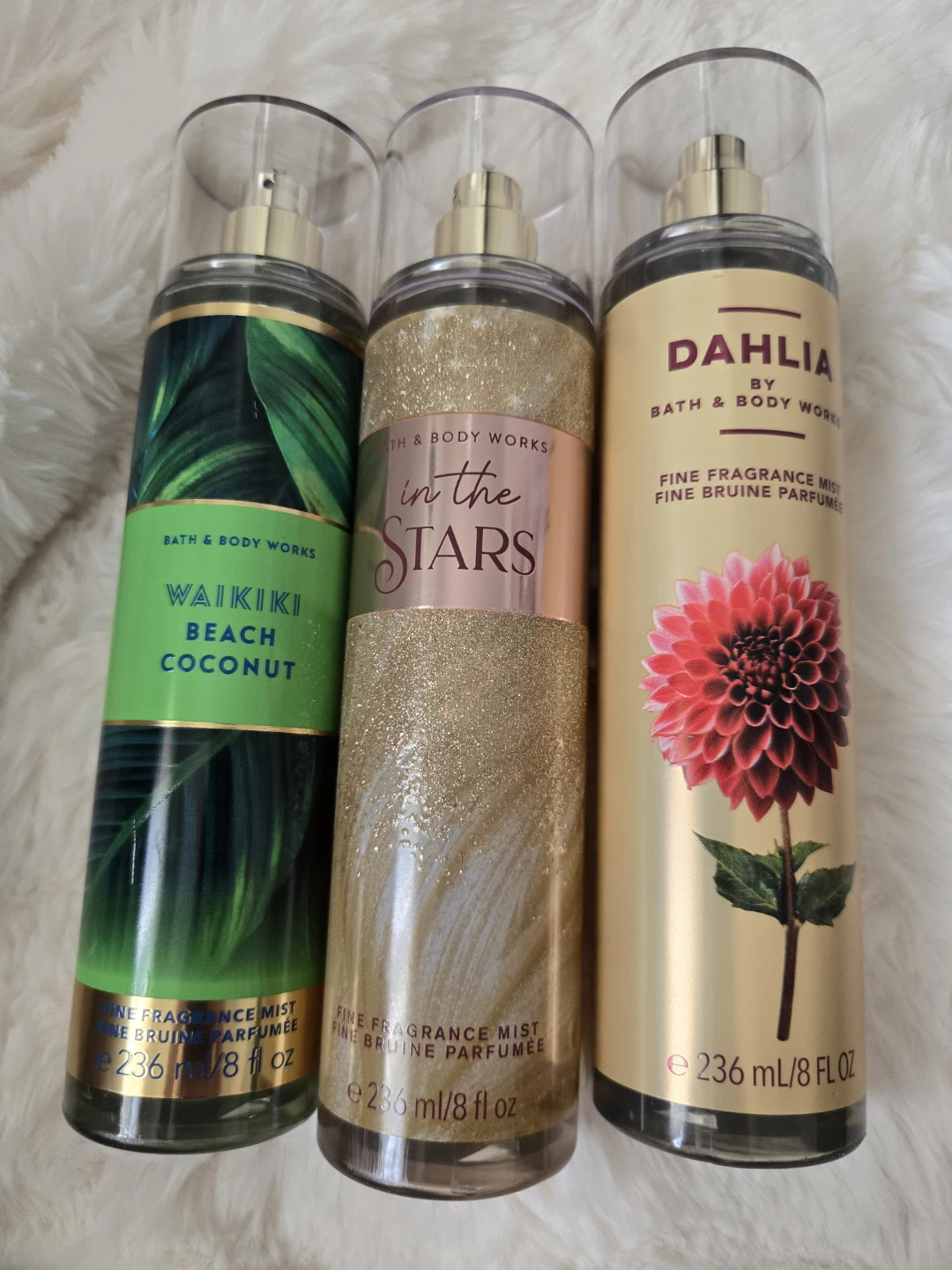 Bath & Body Works Fine Fragrance Mists Trio